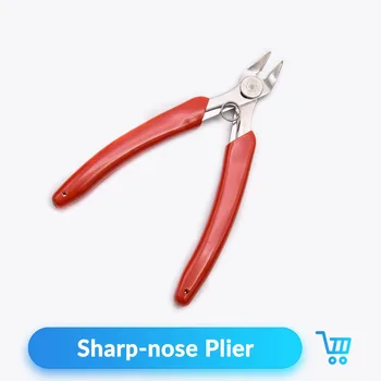 

Quartz Banger Pliers Side Cutting Nippers Wire Cutter Cotton for RDTA Tank Vape Atomizer DIY Tools E Cigarette Accessories Plier