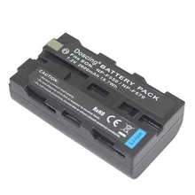 7.2V 2600mAh NP-F550 NP F550 NPF550 Rechargeable Li-ion battery For Sony NP-F330 NP-F530 NP-F570 NP-F730 NP-F750 Hi-8 Wholesale