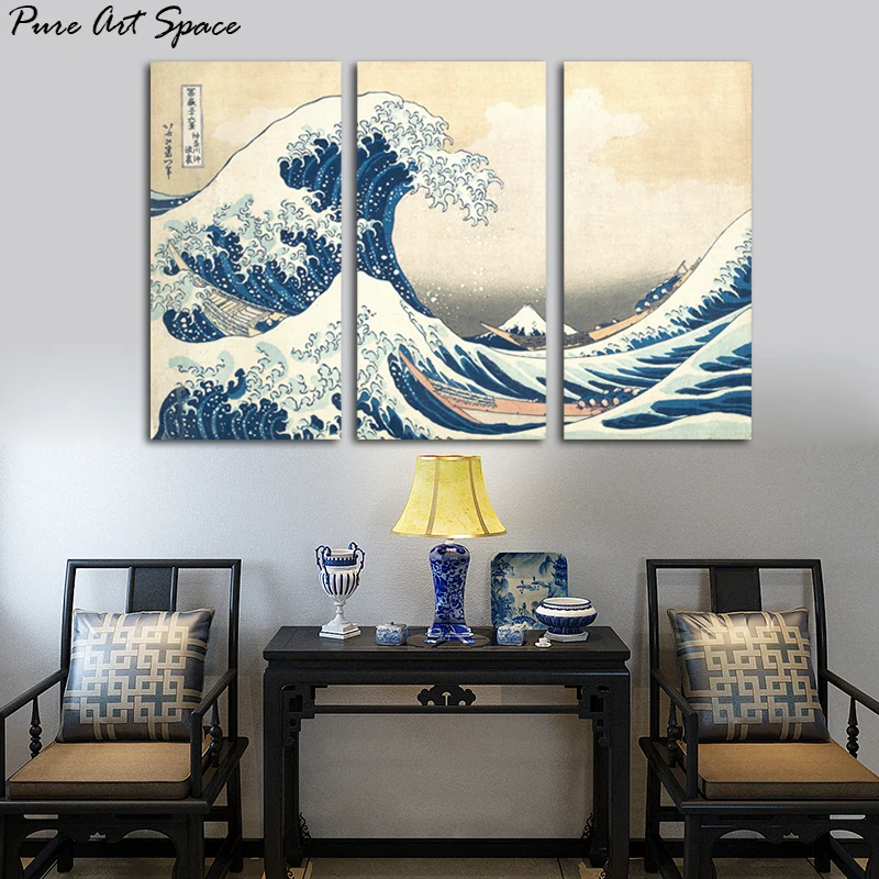 tableau vague japonaise