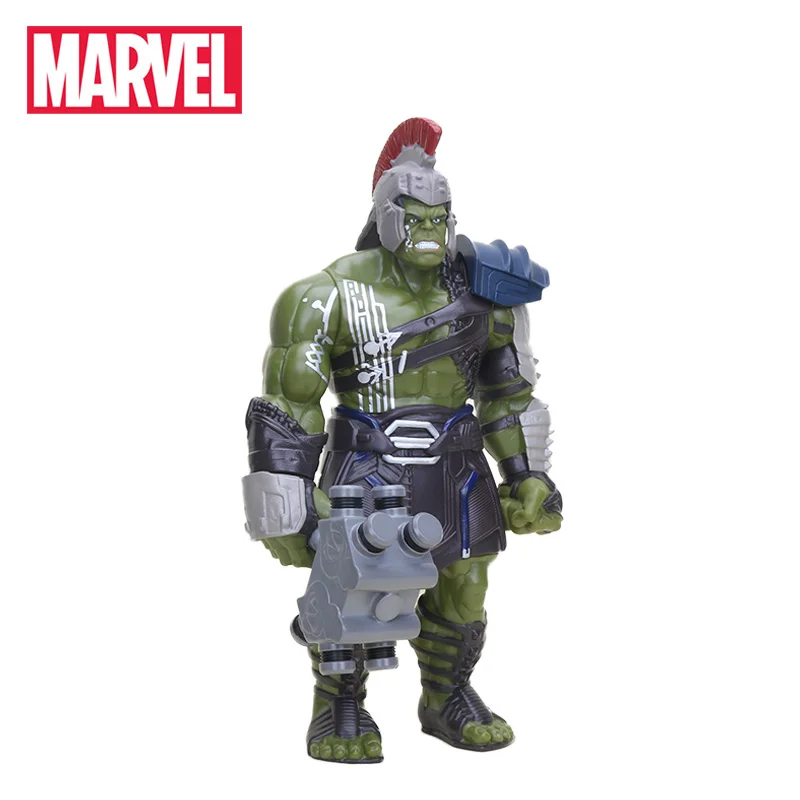 

Electronic 42cm The Avenger Figure Movable Thor 3 Ragnarok PVC Action Figures War Hammer Battle Axe Gladiator Hulk Model Toys