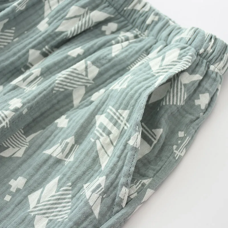 Летние шорты для сна мужские свежие Мягкие 100% хлопковые домашние шорты для мужчин пижамы брюки модные сексуальные шорты мужские большие