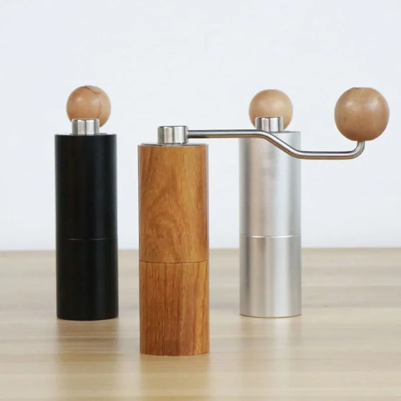 

ABFP Mini One Hand Coffee Grinder Grinder Manual Portable Adjustable Coffee Grinder Italian Grinder