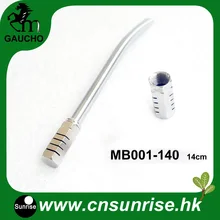 200 шт./лот короткие изогнутые Yerba mate Bombilla соломы со съемным шестиугольным бронзовым фильтром Con taza посуда Горячая MB001-140