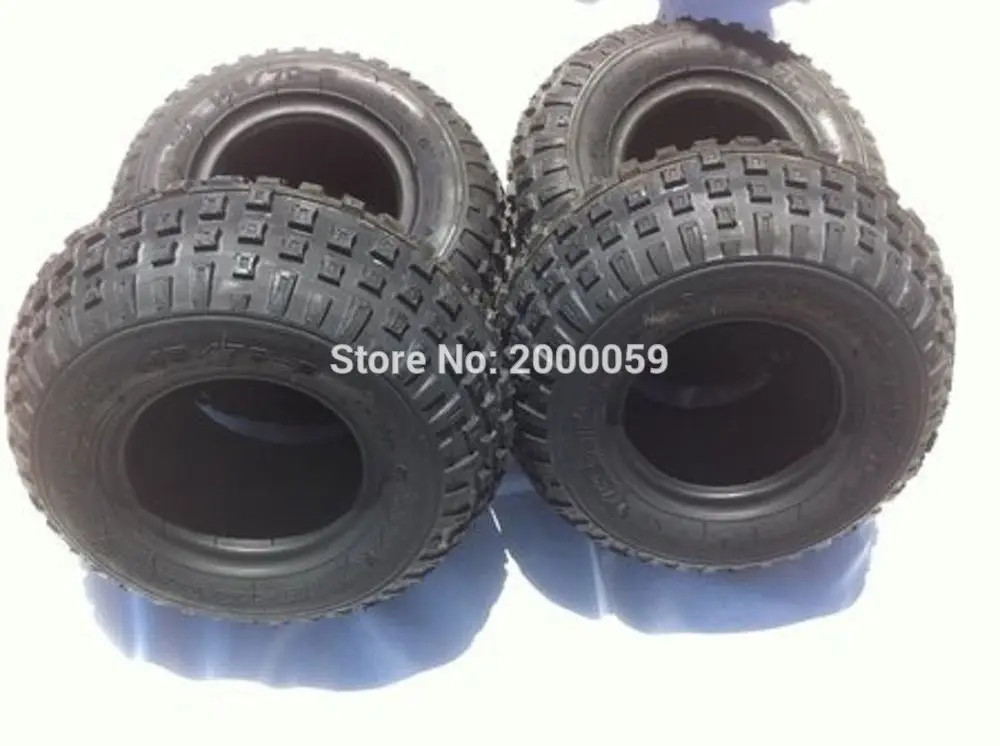 

4pcs ATV TIRES 145/70-6 2 front and 2 rear 145x70x6 14.5/0-6