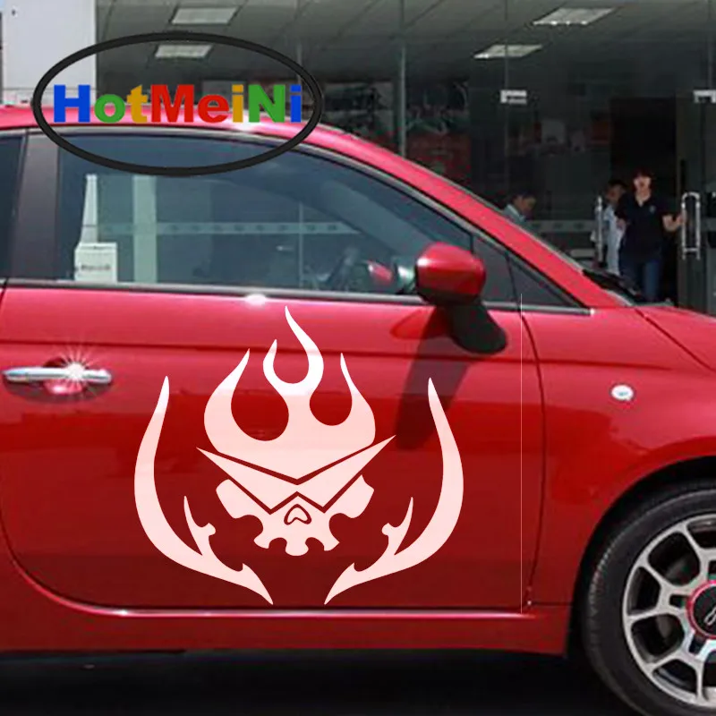 

HotMeiNi 2 X Japanese Anime Cartoon Blood Future World Gurren Lagann Funny Car Sticker Door Canoe Car Cover Vinyl Decal 9 Colors