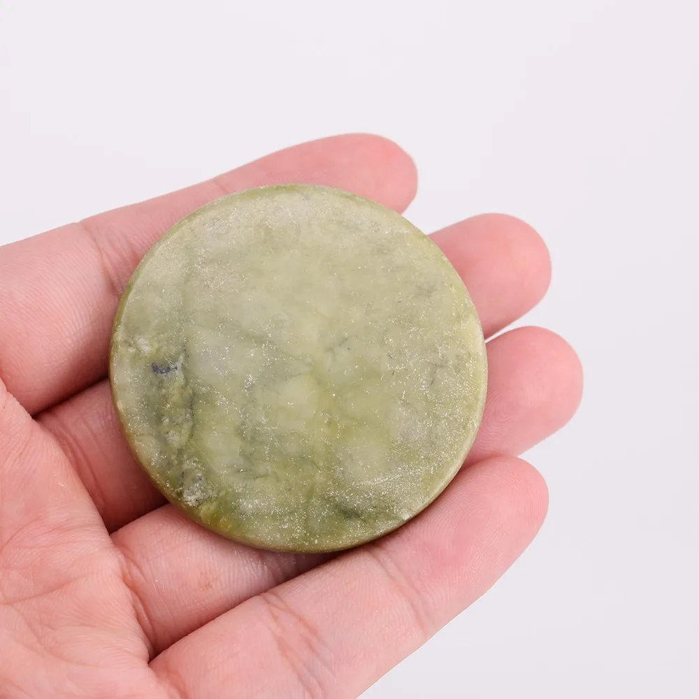 Preço de Atacado Bandeja de Cílios Ferramentas de Maquiagem Cola para Cílios Peças Lote Recipiente Natural Rodada Jade Pedra Ferramenta Cola Secar Lento 50 - 2 Beleza e saúde