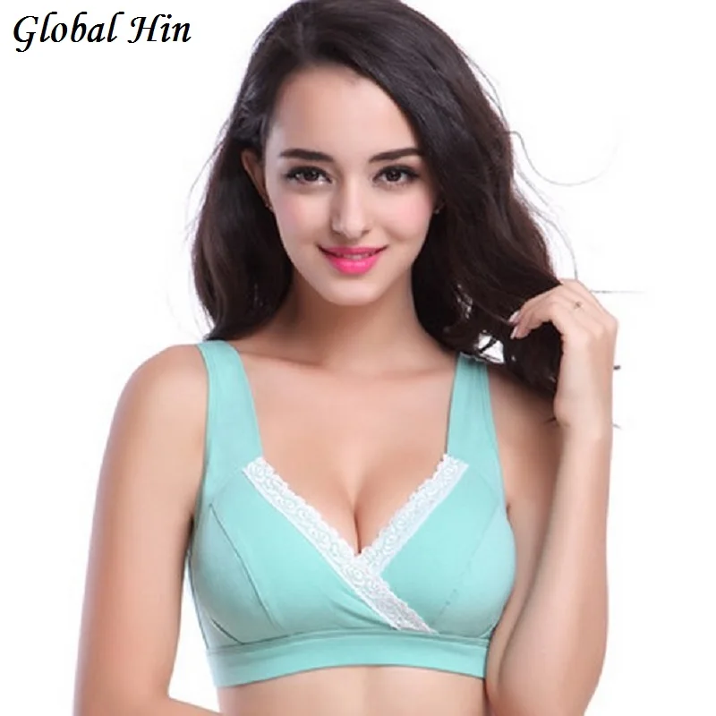 

Breast Feeding Maternity Nursing Bra sleep bra for nursing pregnant women Breastfeeding cotton without rims Bras underwear