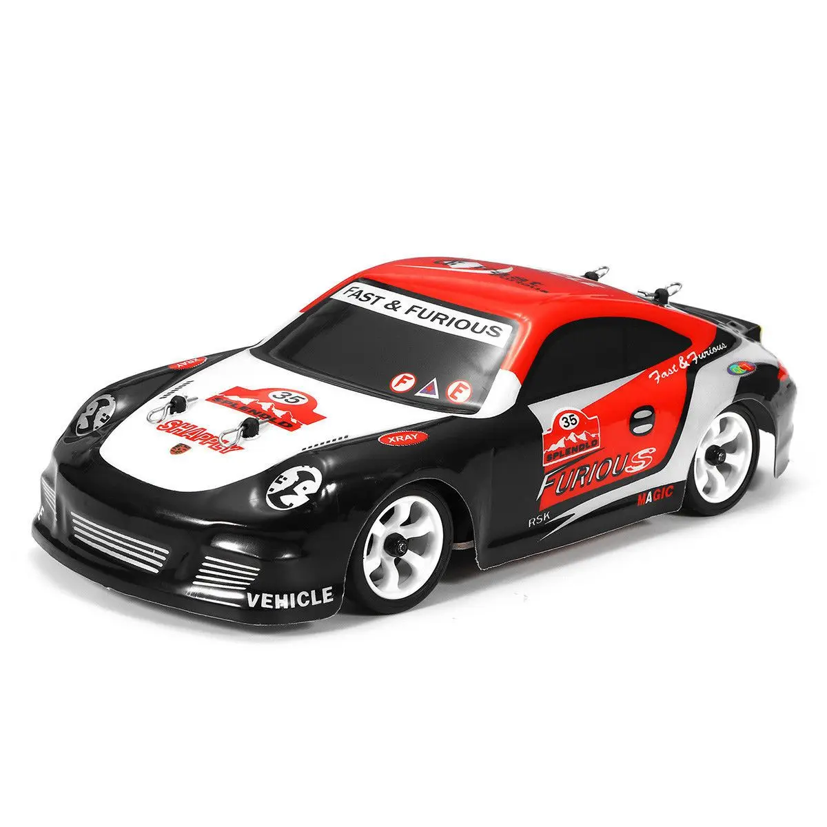 K969 1/28 2 4G 4WD матовый RC автомобиль высокая скорость дрейф игрушка для детей вилка