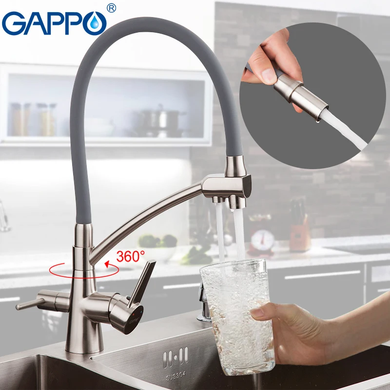  GAPPO kitchen faucet kitchen water taps mixer sink faucet filter faucets taps mixer deck mounted pu - 32880729928