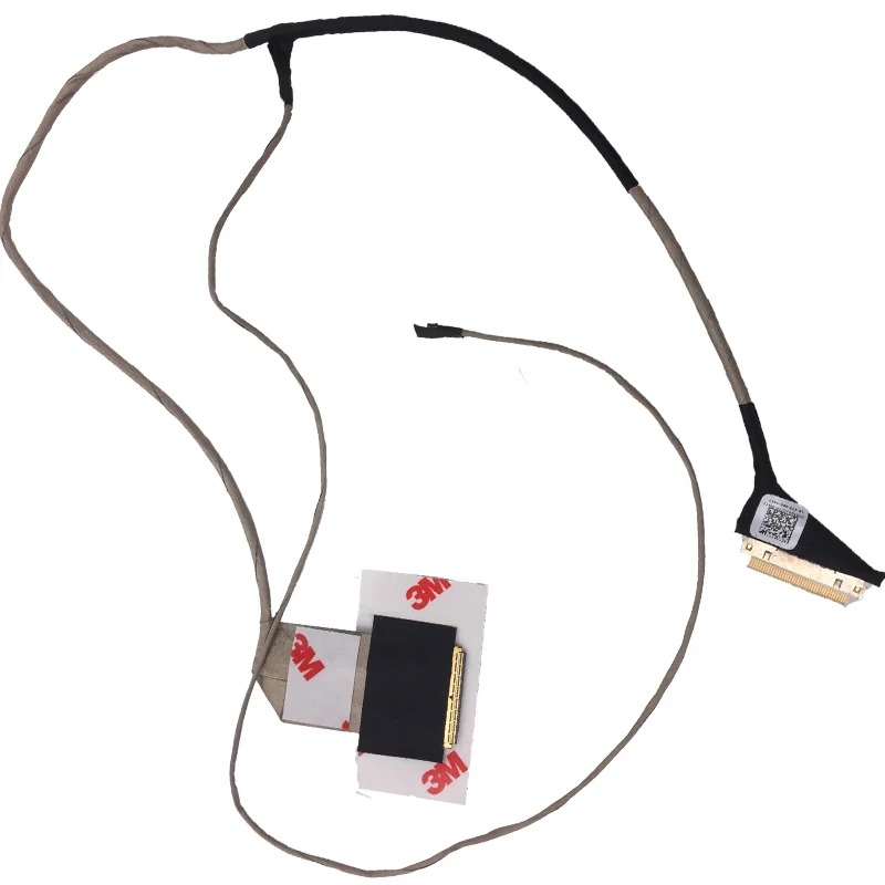 Computer Cables LCD LED Video Flex Cable for ACER Aspire E15 ES1-511//Gateway NE511 PN:DC020020Z10 Notebook LCD LVDS Cable Repair Replacement Cable Length Shows, Color: Black
