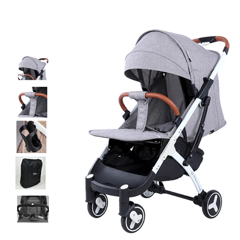 

YOYAPLUS 3 Yoya Plus High Landscape Reclining Pram Cart Baby Stroller Lower Factory Price For First Sales New Design Yoya Plus