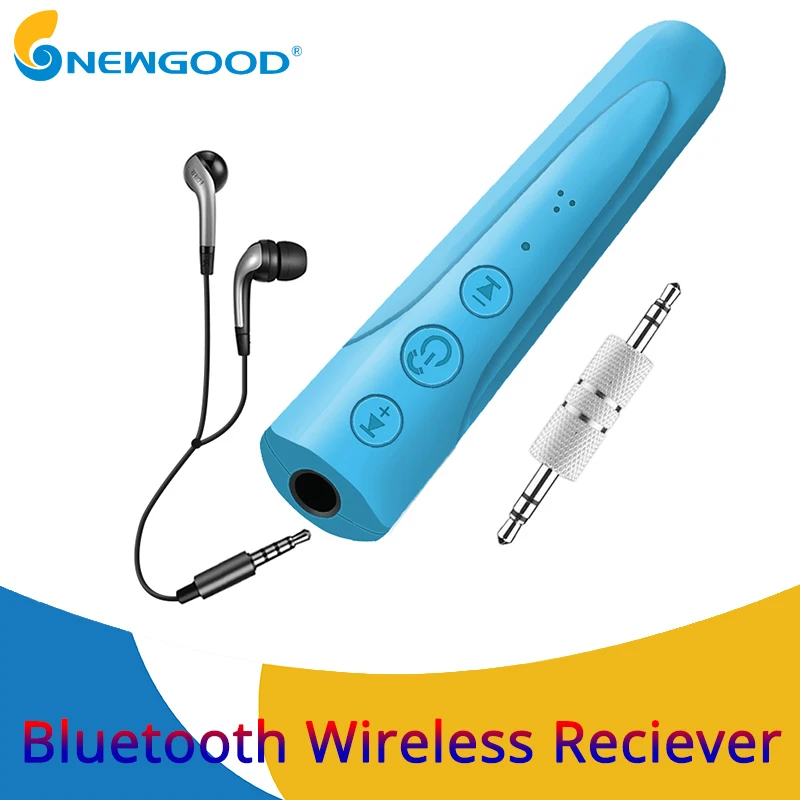 

Wireless Bluetooth Receiver Audio AUX 3.5mm Jack Bluetooth Adapter For Headphones With Mic Car Kit Handsfree Call Music Receiver