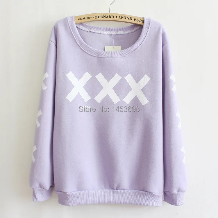 2014 Women Big Xxx Winter Gagaopt Hoody Moleton Feminino Pullover