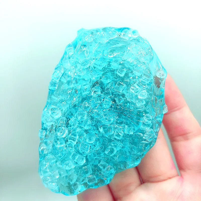 60ML Crystal Mud Slime Ice Cube DIY Plasticine Anti stress Vent Mud