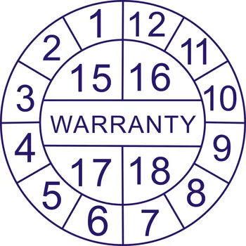 

500pcs/lot Warranty sealing label sticker void if tampered, diameter 2cm, free shipping