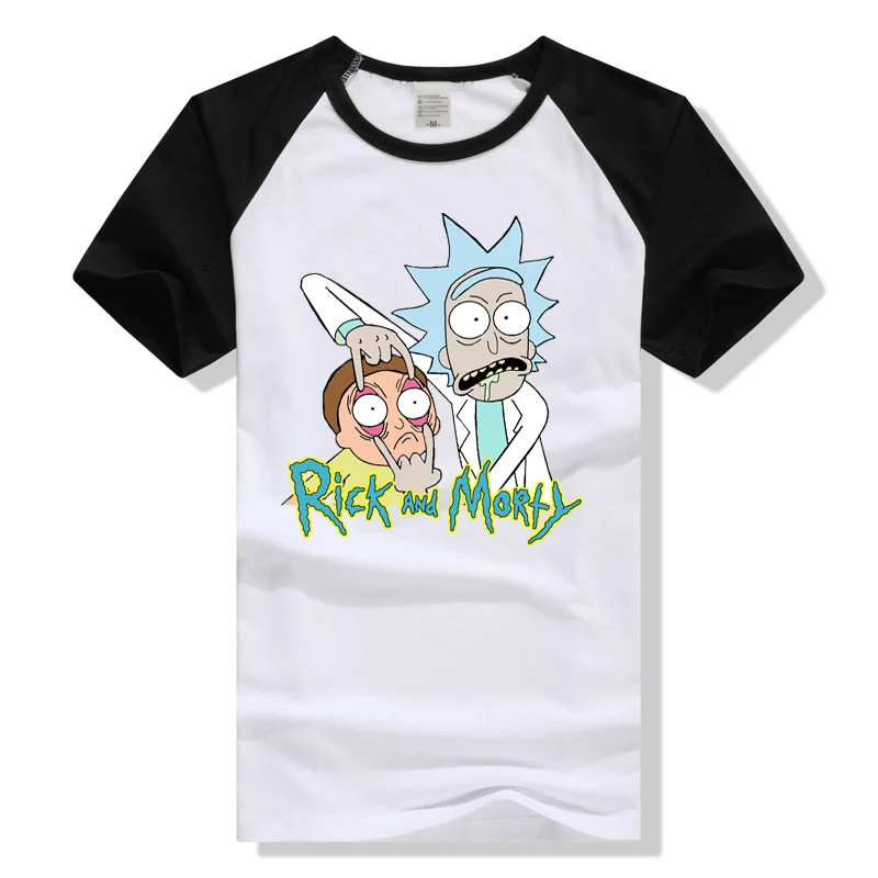 rick and morty graphic tee