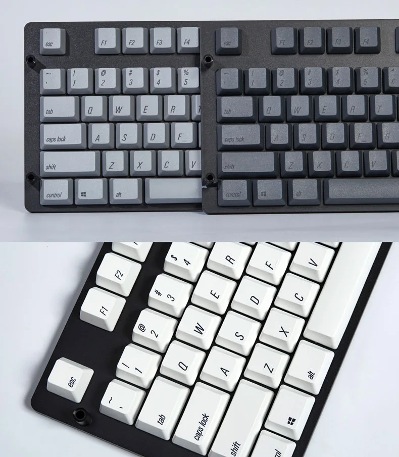 MAGICFORCE PBT Two-Color Moulding 108 Key Mechanical Keyboard Keycaps For Mechanical Keyboard Cute Mixed Color PBT Keycaps