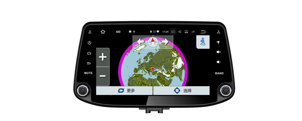 Cheap Liandlee Car Android System For Hyundai I30 / Elantra GT 2017~2018 Stereo Radio Video Wifi BT GPS Map Navi Navigation Multimedia 33