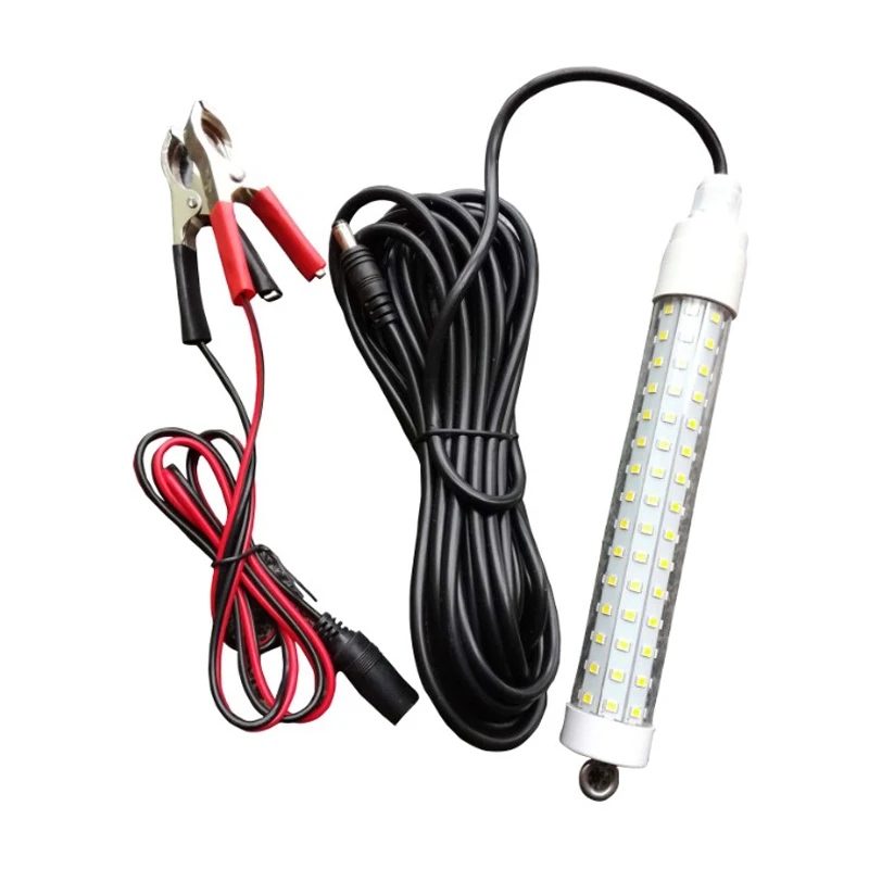 

Hot LED Submersible Night Fishing Light 12V Underwater Fish Finder Lamp Attracts Prawns MCK99