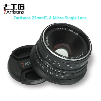 

7 artisans 25mmf1.8 Manual Focus Large Aperture Portrait Micro Single Lens For E-mount, Canon EOS-M mount, FX mount, M4/3 mount