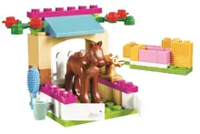 New 10533 Girls Friends Little foal care stable Building Blocks DIY Bricks toys Gift Compatible With Lepin for children 41115 New 10533 Girls Friends Little foal care stable Building Blocks DIY Bricks toys Gift Compatible With Lepin for children 41115