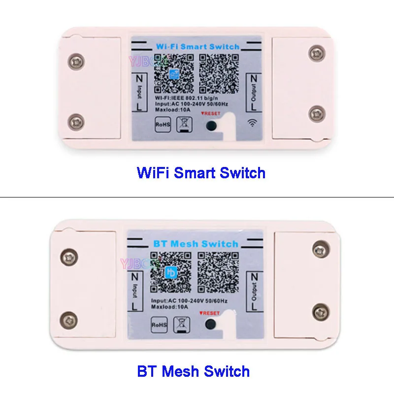 Умный Bluetooth Wi-Fi переключатель контроллер переменного тока 110 В~ 220 В 10 А IOS Android приложение вкл/выкл таймер светодиодный светильник контроллер Magic Home мини Диммер