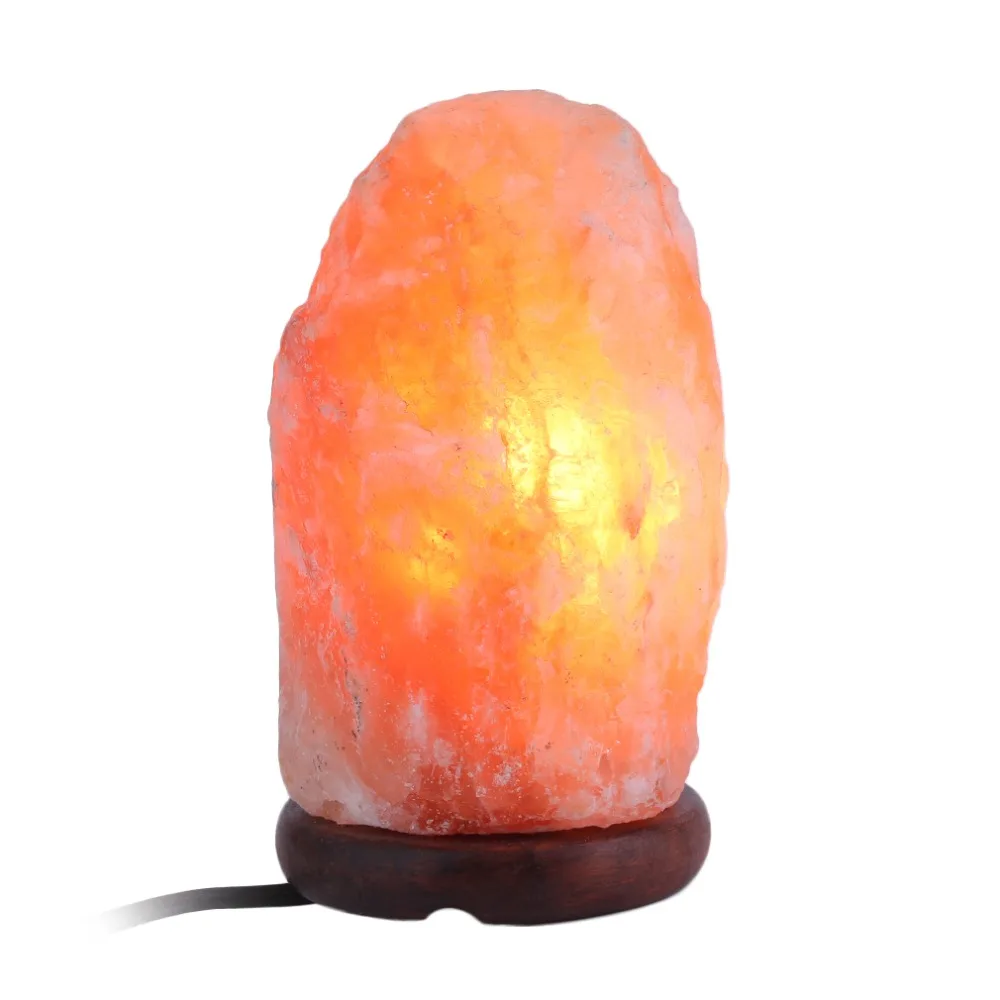 7 9KG Himalaya Creative Crystal Salt Rock Lamp Healing Ionizing Bright