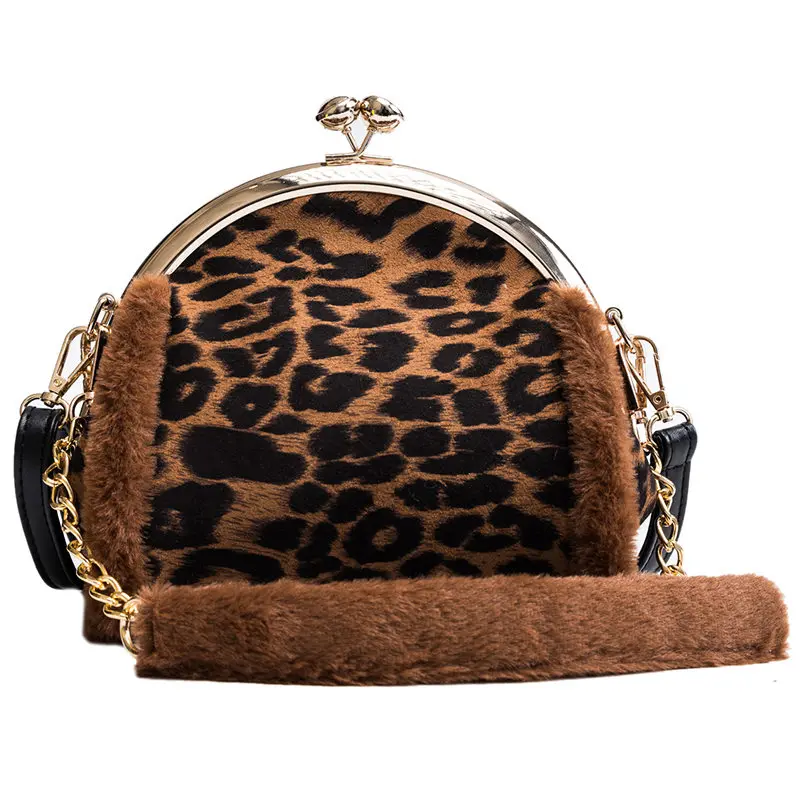 

Fashion Women Shell Bag Leopard Shoulder Bags Small Crossbody Chain Bags For Women Evening Clutch Party Bolsas Feminine 2018