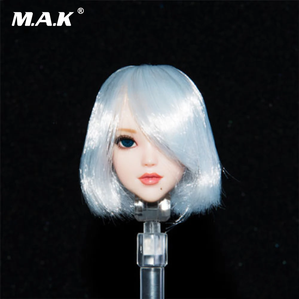 1 6 Scale Female Head Sculpt With Movable Eyes Automata 2b Girl