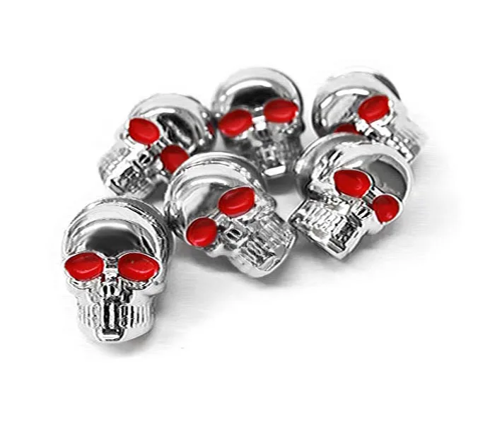 

Brand New Custom Chrome/black Skeleton Skull Bolt Nuts Screws 5mm For Suzuki Intruder Volusia VS 700 750 800 1400 1500