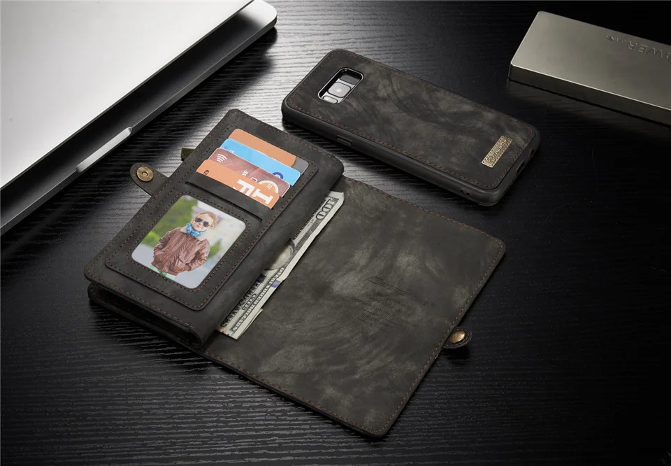 best galaxy s22 ultra case CaseMe S22 Ultra Case For Samsung S22 Galaxy S21 S10 9 Plus A33 A53 Leather Zipper Phone Wallet For Samsung S22 Ultra Phone Case galaxy s22 ultra leather case