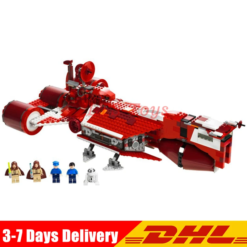 

Lepin 05070 New Star Series The Republic Cruiser Set Children Educational Building Blocks Bricks Toys Model funny Gifts 7665 War