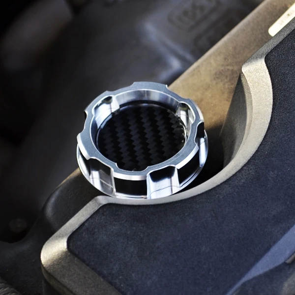 Silver Aluminum ENGINE Oil Cap for MAZDA MAZDASPEED MAZDA 2, MAZDA 3