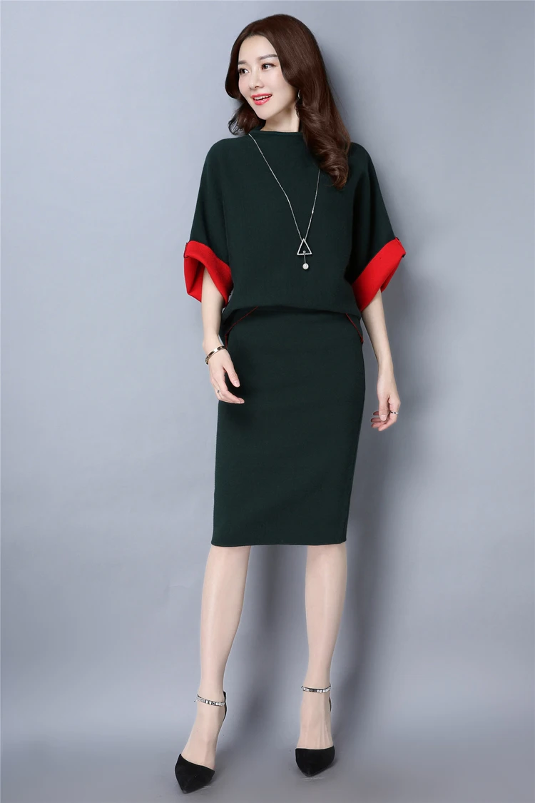 Female Winter Pullover Sweat Suits Women Cashmere Sweater Women Suits Clothing Sets Women Sweatsuit Conjuntos Femininos 011