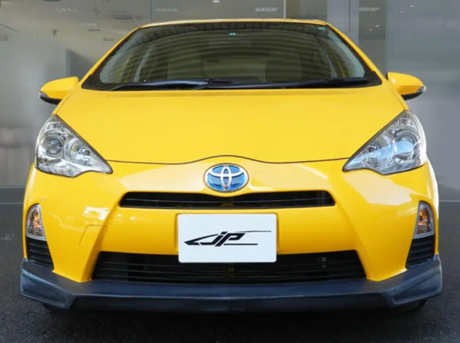 FRP передняя губа для Toyota Prius C NHP10 2011,12~ JP стиль стекло волокно передняя половина спойлер тела комплект тюнинг отделка для Prius C Racing