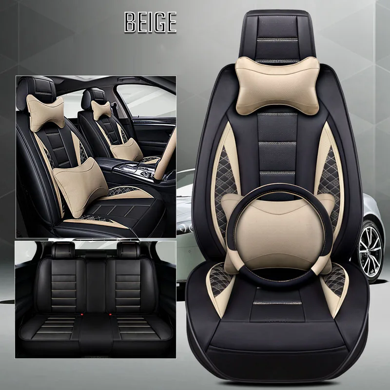 Кожаный чехол для автомобильного сиденья chrysler 200 300c grand voyager ypsilon 2018 2017 2016 2015|Чехлы