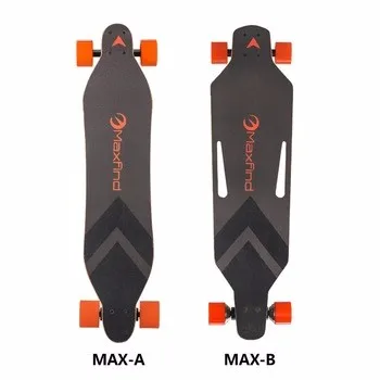 Cheap Fashion Desing 4 Wheel DIY Longboards Motorized Skateboard Supplier Factory Electric Oxboard Board Panel with Cheap air wheel