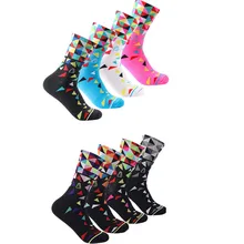 Профессиональные брендовые велосипедные спортивные носки для защиты ног, дышащие впитывающие носки для велосипедистов, велосипедные носки