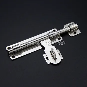 

free shipping door bolts 4inch stainless steel plug House Ornamentation Door Hardware Locks