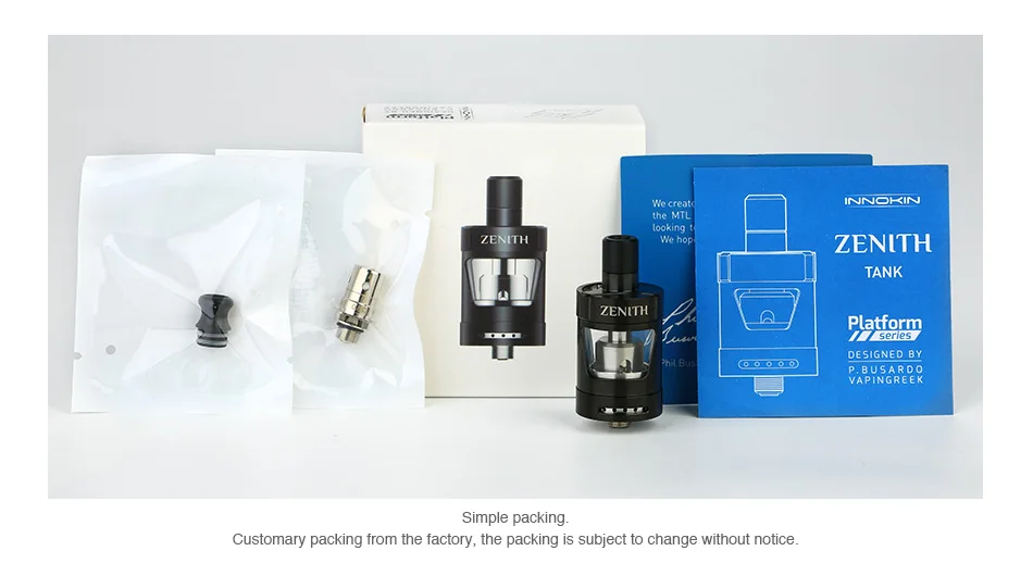 Innokin Zenith MTL Atomizer 2ml/4ml