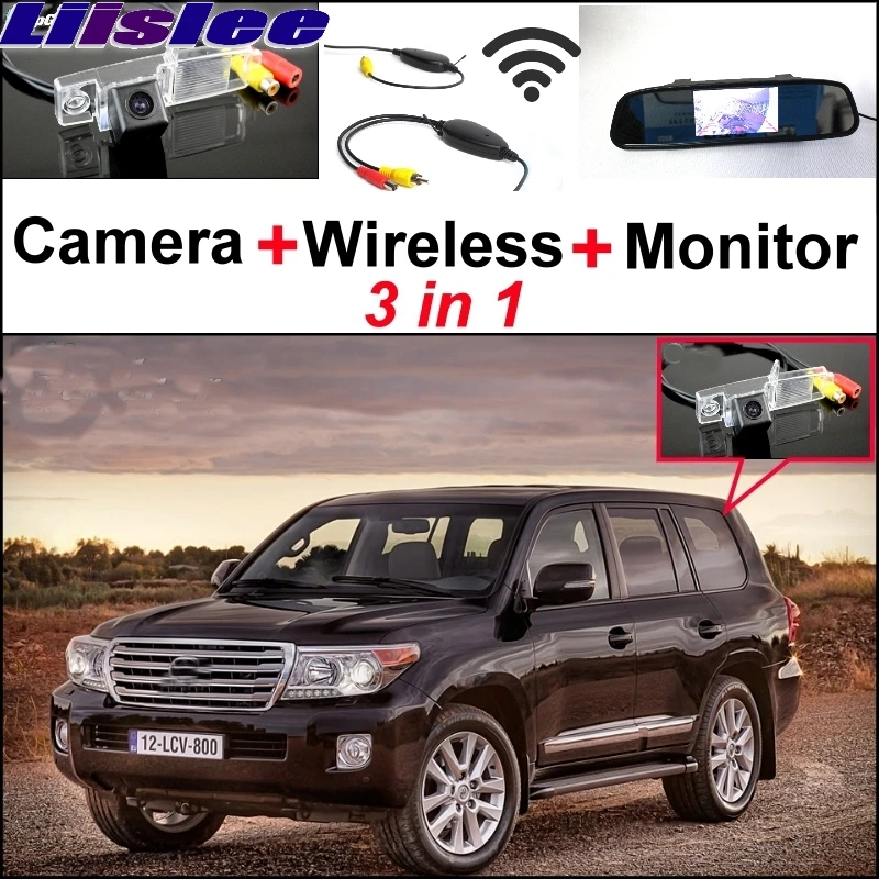 

Liislee 3 in1 Special Rear View Wifi Camera Wireless Receiver + Mirror Monitor Easy Parking System For TOYOTA Roraima 2007~2014