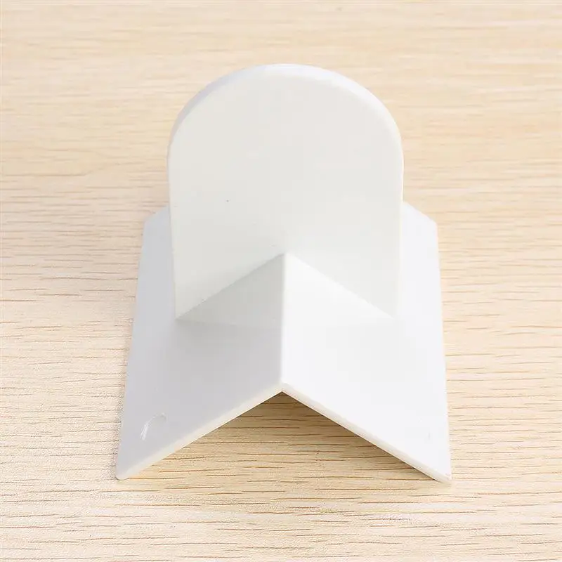 DIY Plastic Right Angle Cake Smoother Paddle Tool Polisher Finisher Of Fondant Sugar Craft Bakeware Utensils Solid White Decor