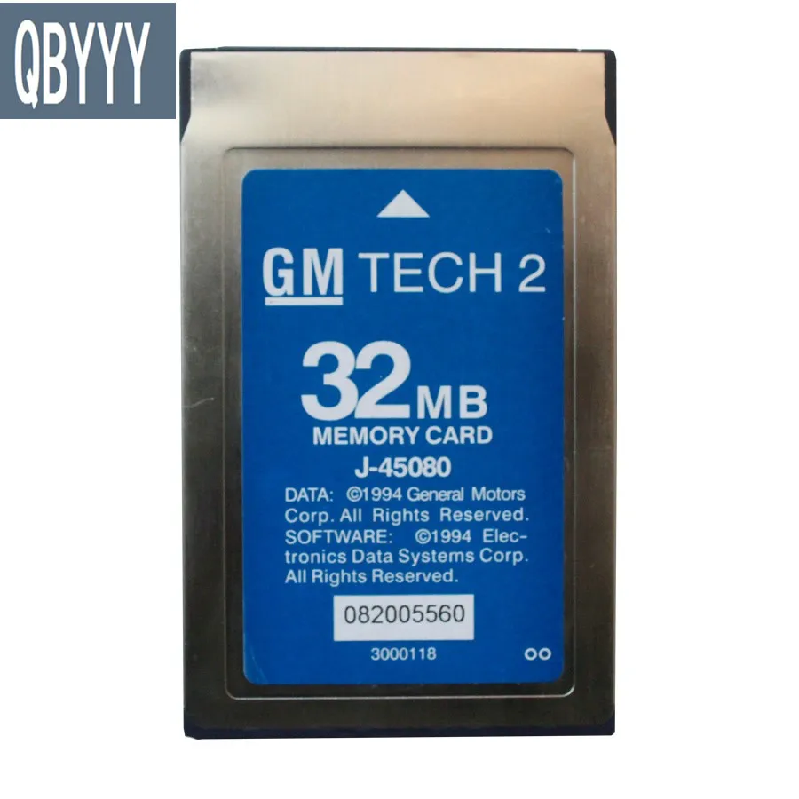 Карта памяти QBYYY Tech2 Vetronix tech2 программное обеспечение карта GMtech 2 32 Мб для ISUZU suzuki opel