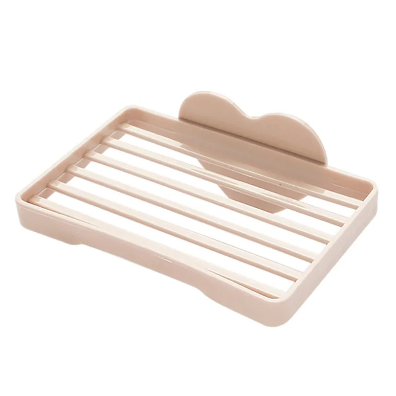 Hot Sale Multi-functional Bathroom Shelf Bathroom Shower Soap Box Dish Storage Plate Tray Holder Case Soap Holder  (5)