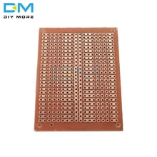 5 шт./партия, универсальный, 5x7 см,, универсальный, бакелит, НВ, резиновый лист, гик, доска с отверстиями 5*7, многофункциональная доска для экспериментов