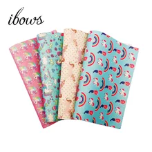 22*30 см блестящая ткань Единорог мерма узор Pu DIY Лоскутные материалы для шитья сумки обувь для девочек бант для волос материал ручной работы поставщик