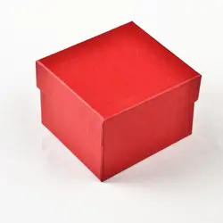 Обычный стиль красный и черный коробка для чехол для часов и защиты, подарочная упаковка
