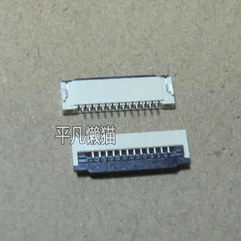 

FPC 12-pin 1.0MM pitch Lower connection Flip-flop socket Notebook Start-up touch keyboard buckle seat