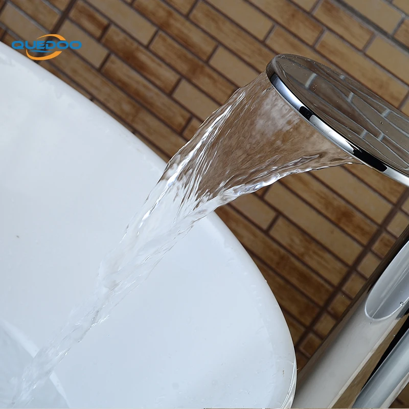 Кран латунный ХРОМ для раковины кран смесителя горячей и холодной воды для ванной комнаты