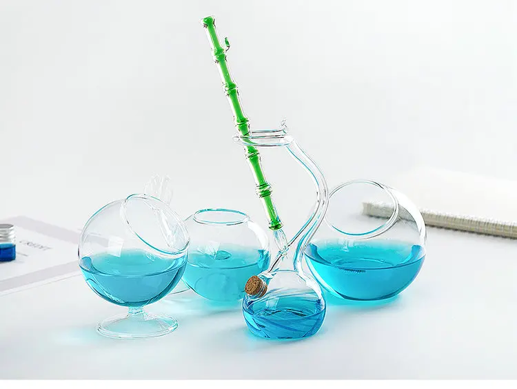 Decorativo em Forma de Vidro Organizador de Mesa Criativo Caneta Titular Dip 2 Cheap Porta-caneta